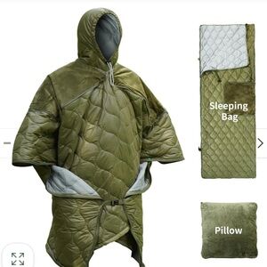 Travelbird convertible survival sleeping bag!
